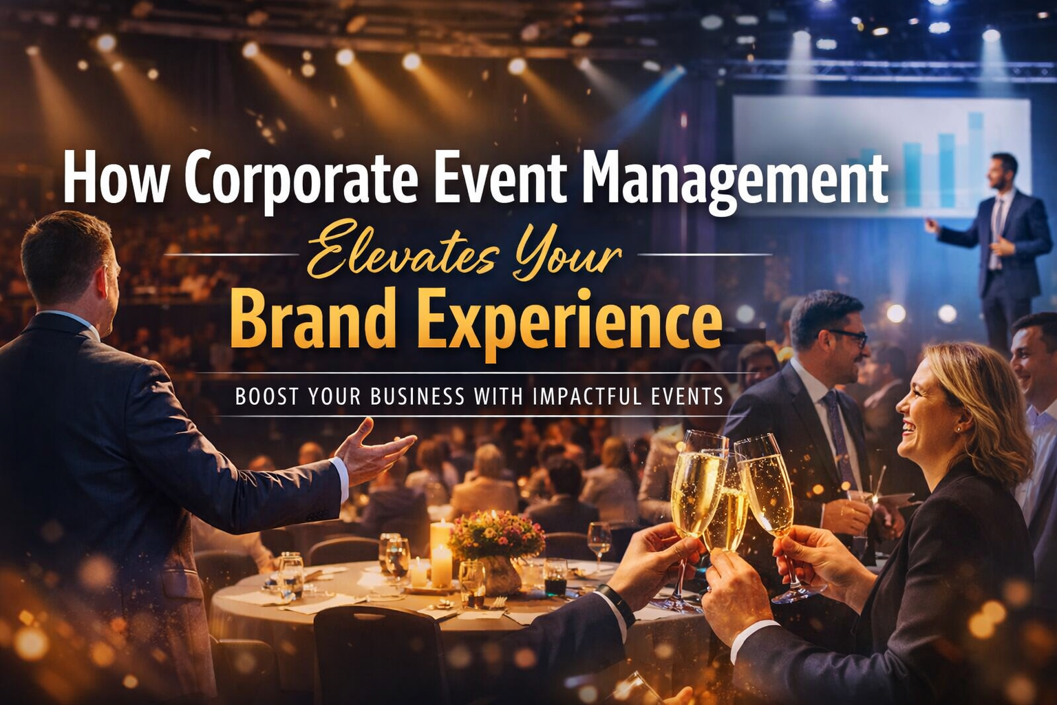 How Corporate Event Management Elevates Your Brand Experience